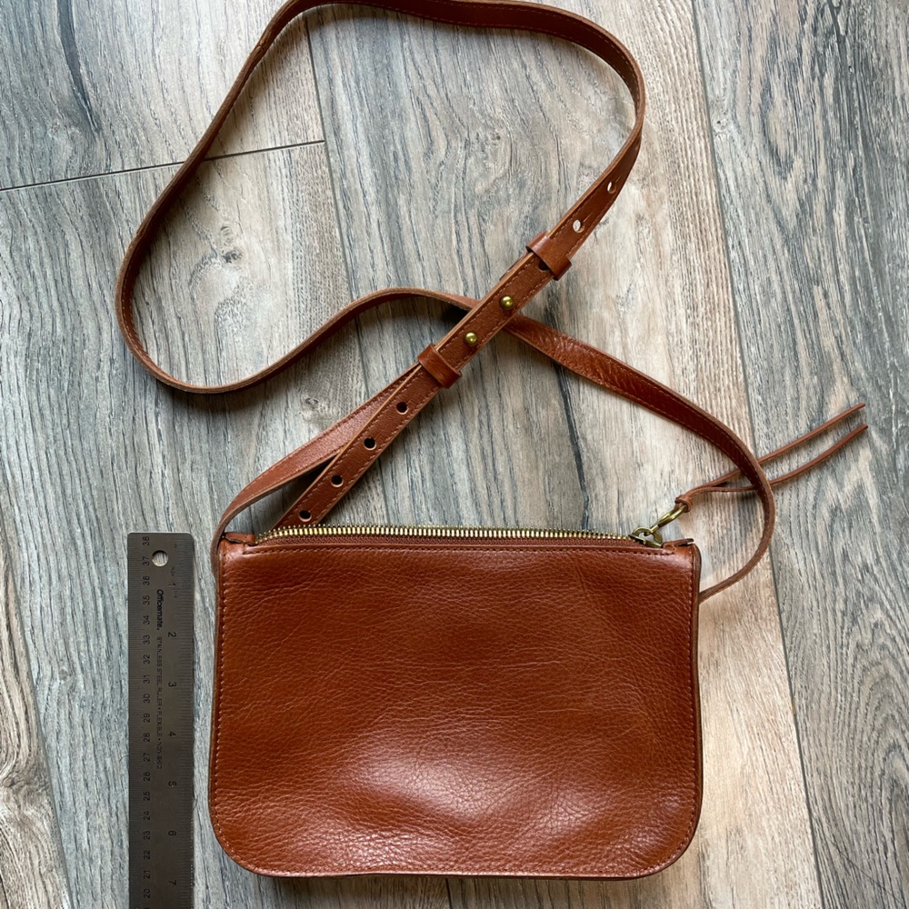 NEW Madewell The Simple Crossbody Leather Bag